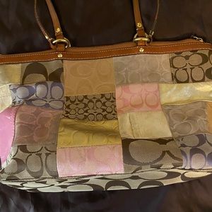 Coach Patchwork shoulder bag